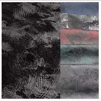 قماش جاكار محبوك منقوش بنقوش تجريدية من البوليستر بنسبة 100% باللون الأزرق المخضر للملابس