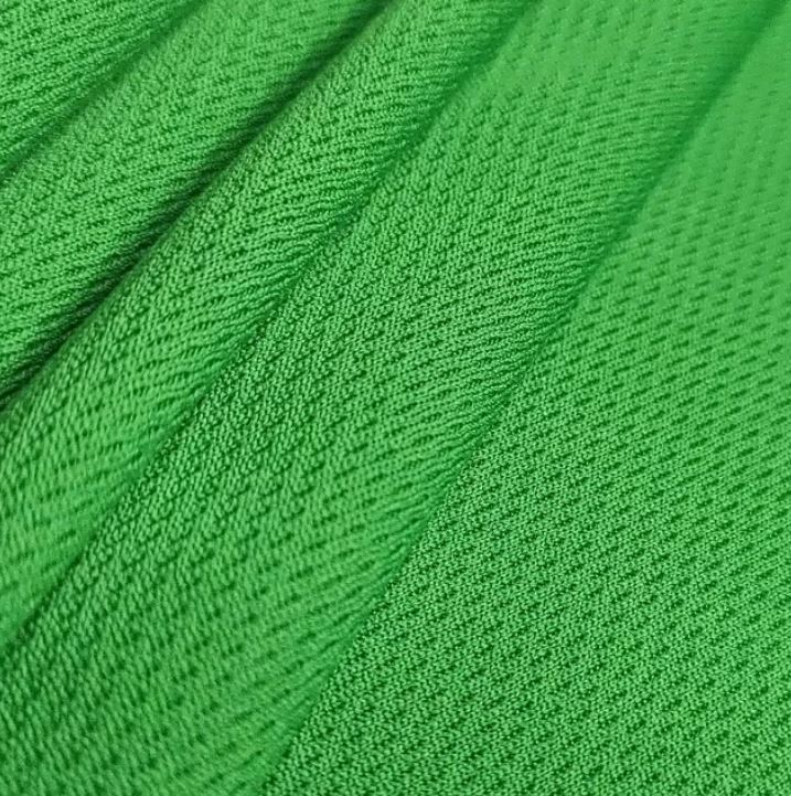 Wicking 100 Polyester Bird Eye Mesh Knit Sports Jersey Sportswear Fabric For Football Jersey